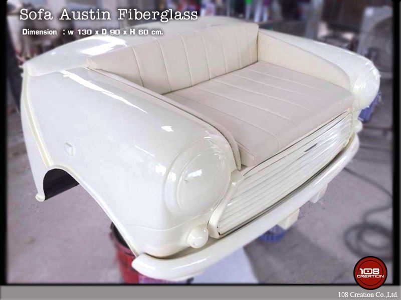 Sofa Austin Front (Fiberglass)2