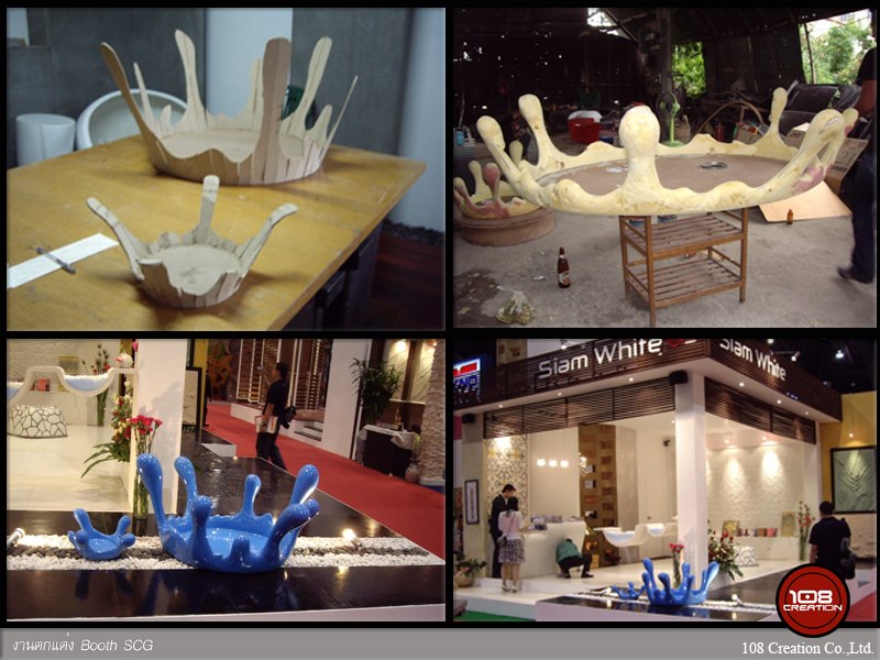 งานตกแต่ง Booth SCG