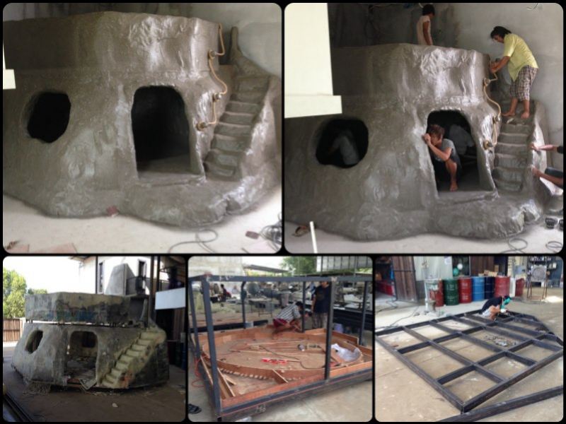 งานห้องนอนเด็กแบบถ้ำ พังงา