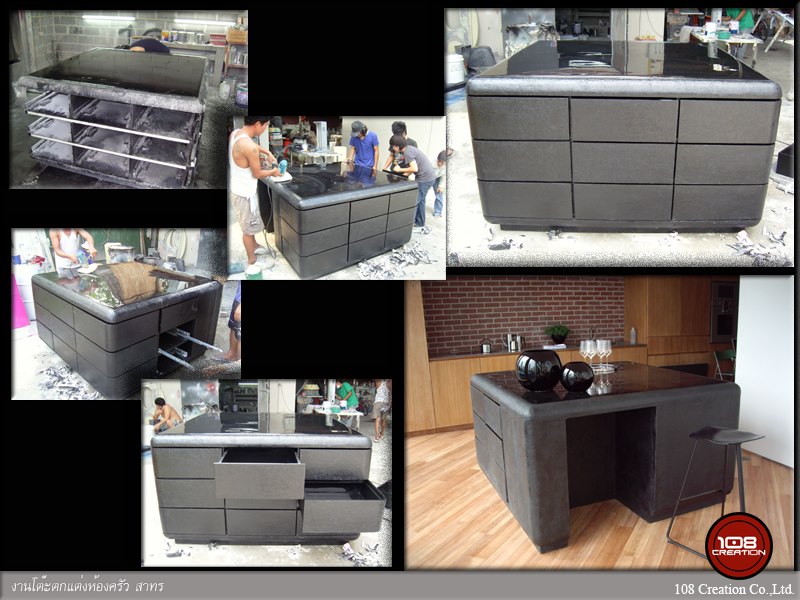 งานโต๊ะตกแต่งห้องครัว สาทร