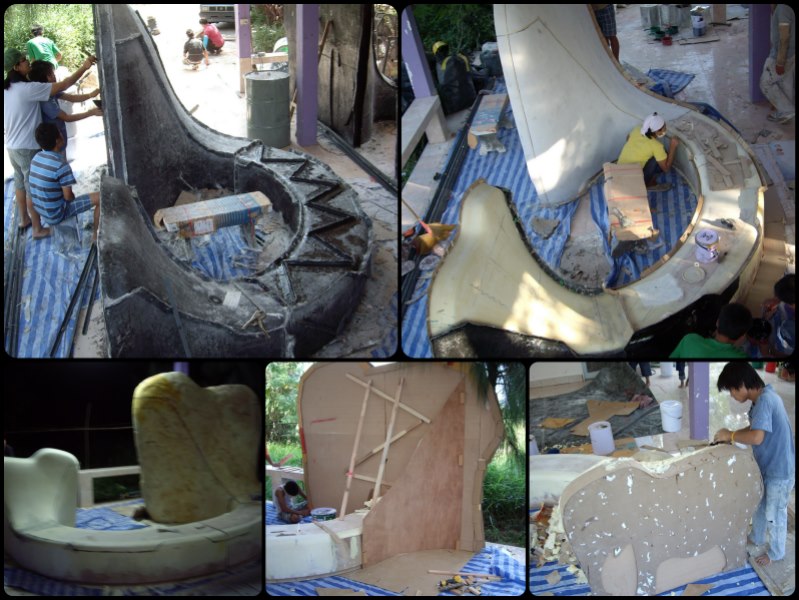 แม่พิมพ์ไฟเบอร์ พ่นงาน GRC By SCG